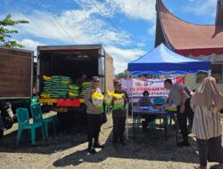 1,5 Juta Kg Beras SPHP Disalurkan Polda Sumbar untuk Dukung Ketahanan Pangan