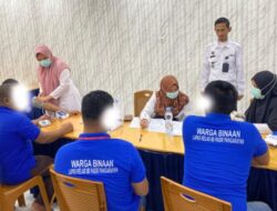 Puskesmas Rambah Gelar Skrining PTM dan Kesehatan Jiwa di Lapas Pasir Pangarayan