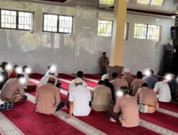 Pengajian Rutin Lapas Pasir Pangarayan, Obat Hati dan Penguat Iman Warga Binaan