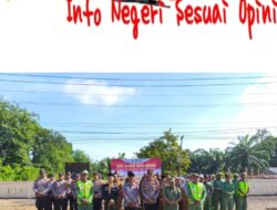 *Tingkatkan Sinergitas dan Keamanan, Polsek Rambah Samo Gelar Apel Akbar Satkamling*