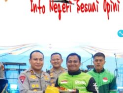 Polda Riau Gelar Syukuran HUT ke-70 Lalu Lintas, Ajak Komunitas Ojol Jaga Ketertiban Berlalu Lintas