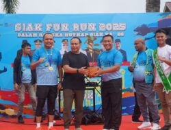 Dandim 0322/Siak Hadiri Siak Fun Run 2025 Bersama Kapolda Riau dan Forkopimda, Ribuan Peserta Padati Jalur Kota Siak