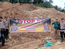 Polres Pasaman Barat Laksanakan kegiatan Sosialisasi dan Penegakan Hukum Terhadap Aktivitas PETI*