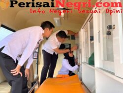 Siap Siaga, Lapas Pasir Pangarayan Lakukan Pengecekan Ambulan
