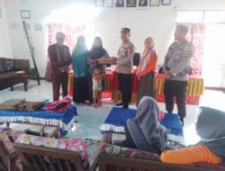 **Kapolsek Batang Tuaka Tegaskan Komitmen Polri Dukung Gerakan Indragiri Hilir Atasi Stunting**