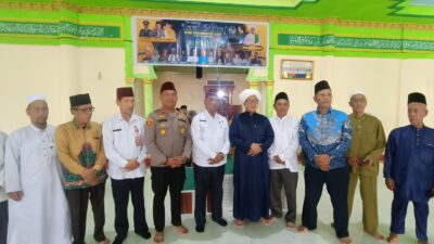 **Kapolsek Batang Tuaka Iptu Andrianto SH.MH Berpartisipasi dalam Kegiatan Isra’ Mi’raj 1447 H di Kelurahan Sungai Piring**