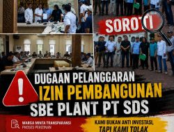 Komisi III DPRD Dumai Soroti Dugaan Pelanggaran Izin PT SDS, Warga Lubuk Gaung Desak Aktivitas Dihentikan