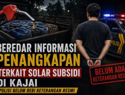 Beredar Informasi Penangkapan Terkait Solar Subsidi di Kajai, Polisi Belum Beri Keterangan Resmi