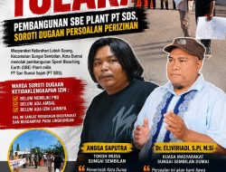 Warga Lubuk Gaung Tolak Pembangunan SBE Plant PT SDS, Soroti Dugaan Persoalan Perizinan