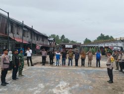 POLSEK BATANG TUAKA SIAGA PENUH HADAPI KARHUTLA, GELAR APEL DARURAT DAN SIMULASI PENANGGULANGAN KEBAKARAN HUTAN DAN LAHAN