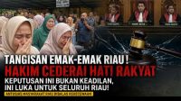 Pascaputusan Abdul Wahid, Kekecewaan Masyarakat Riau Menggema di PN Pekanbaru: “Kami Akan Terus Mencari Keadilan”