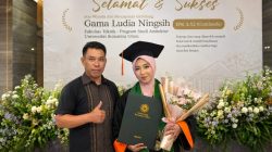 Advokat Senior Frans Chaverius Tampubolon dan Pimpinan Media CBCPOS.COM Ucapkan Selamat atas Wisuda Gama Ludia Ningsih